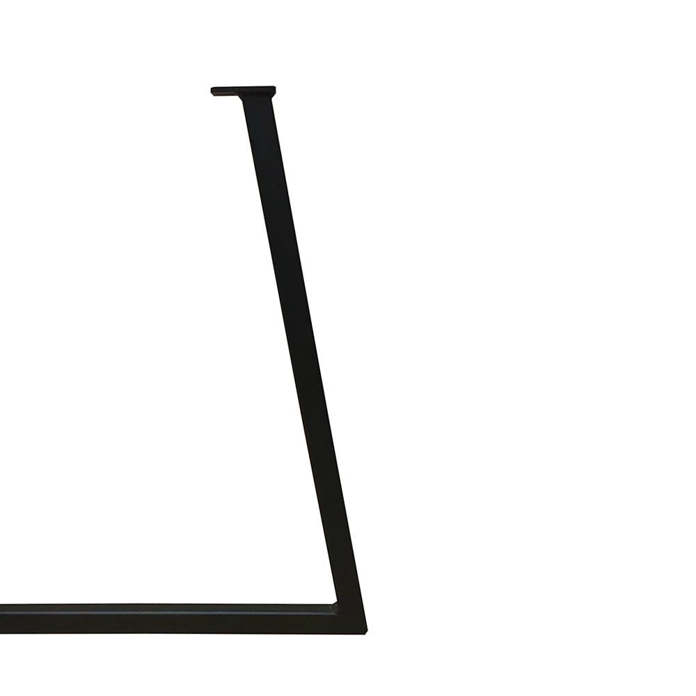 Stalen salononderstel zwart rond ø 50 cm en hoogte 36 cm  (2 x 2 cm)