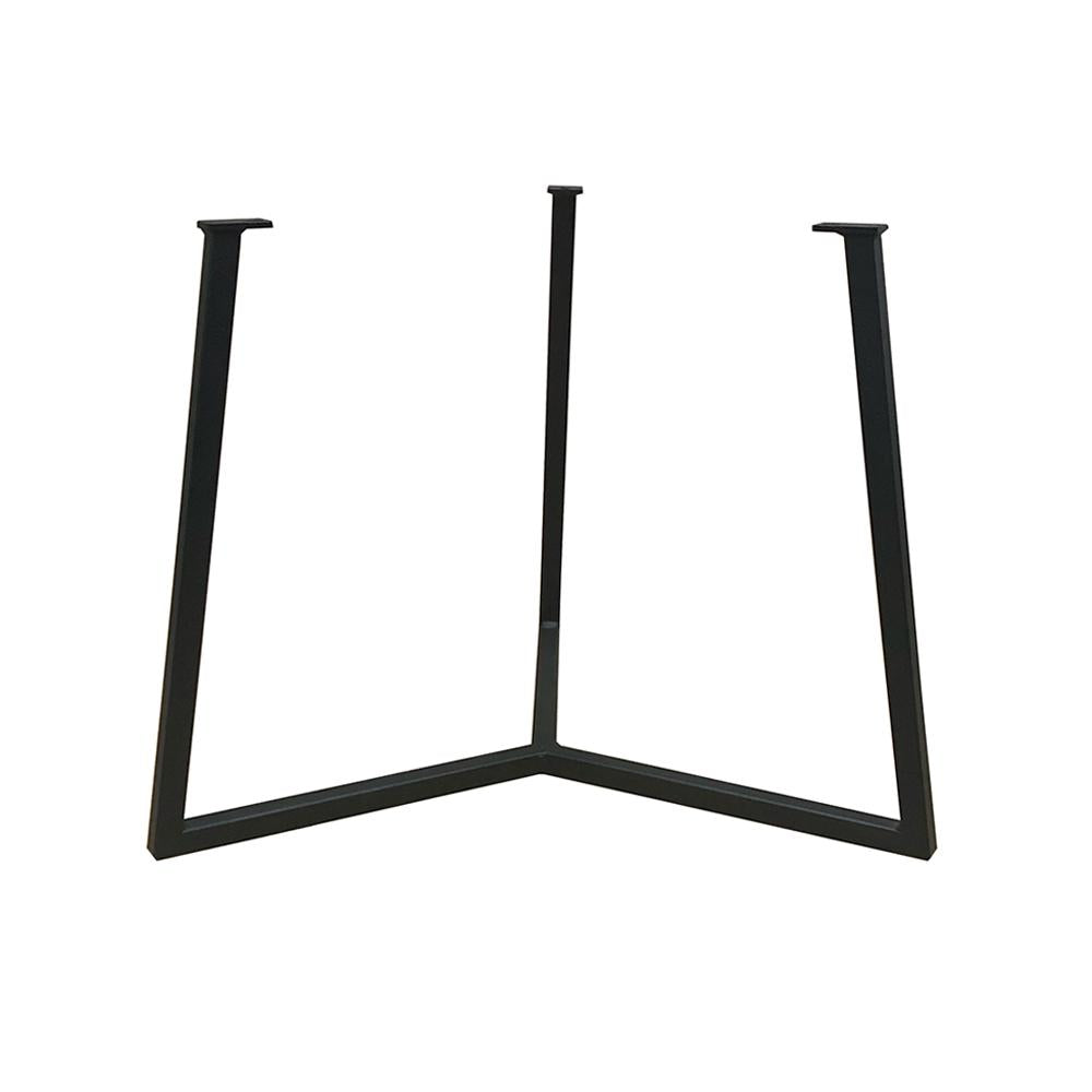 Stalen salononderstel zwart rond ø 55 cm en hoogte 41 cm  (2 x 2 cm)