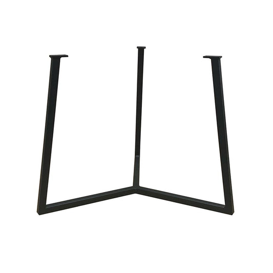 Stalen salononderstel zwart rond ø 55 cm en hoogte 41 cm  (2 x 2 cm)