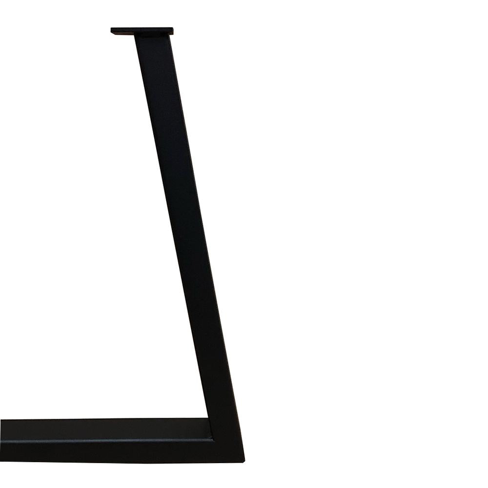 Stalen salononderstel zwart rond ø 62 cm en hoogte 45,5 cm  (5 x 3 cm)