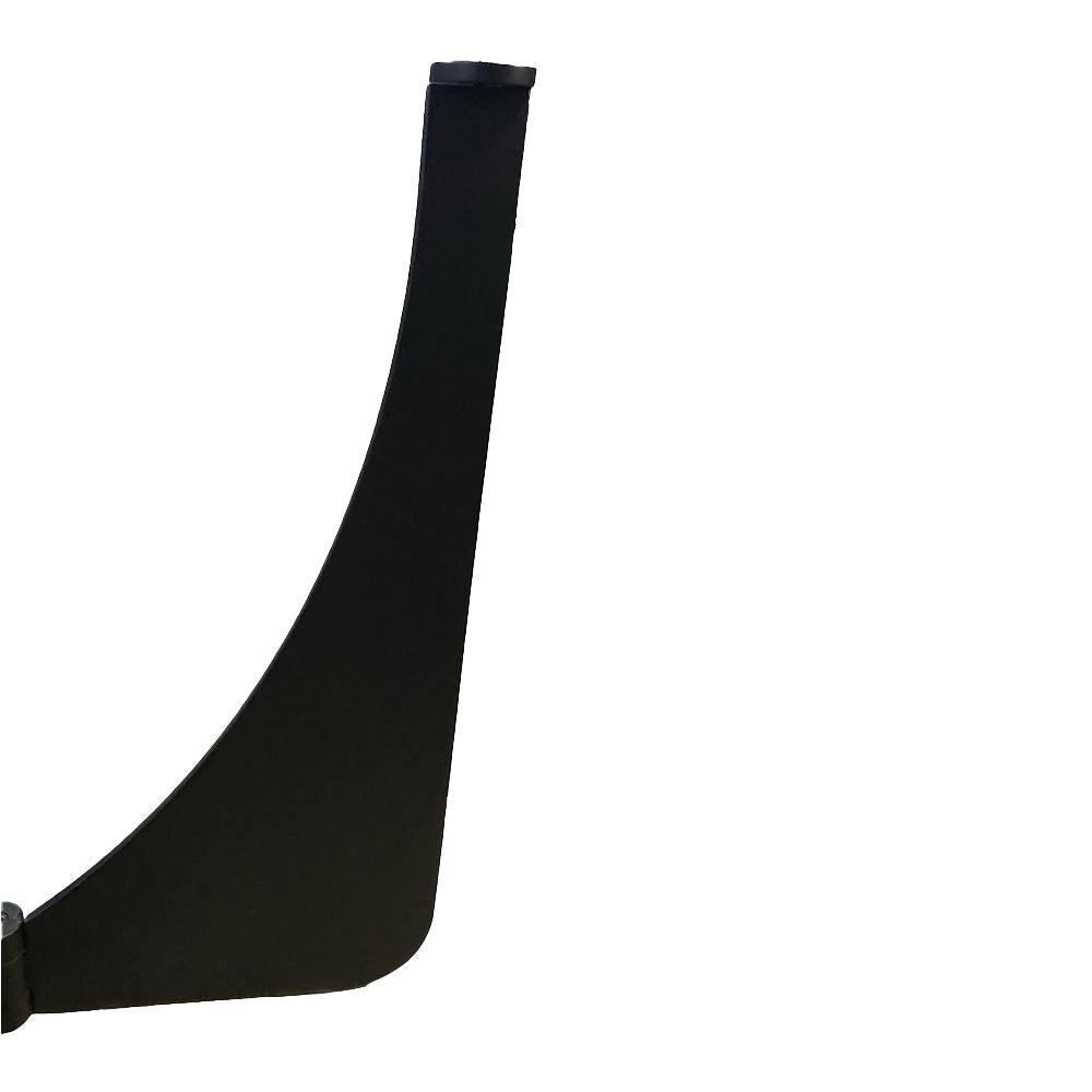 Stalen tafelonderstel zwart rond ø 72 cm en hoogte 72,5 cm  (6 x 1 cm)
