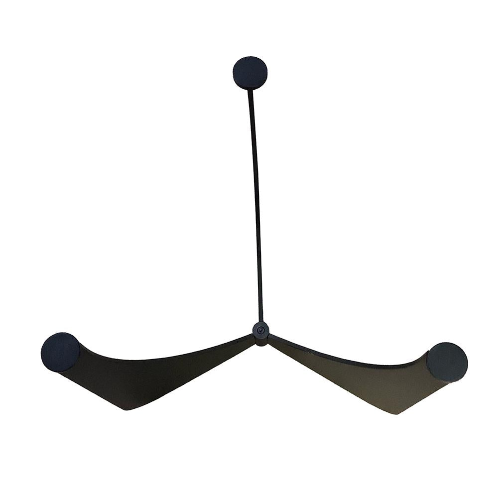 Stalen tafelonderstel zwart rond ø 72 cm en hoogte 72,5 cm  (6 x 1 cm)
