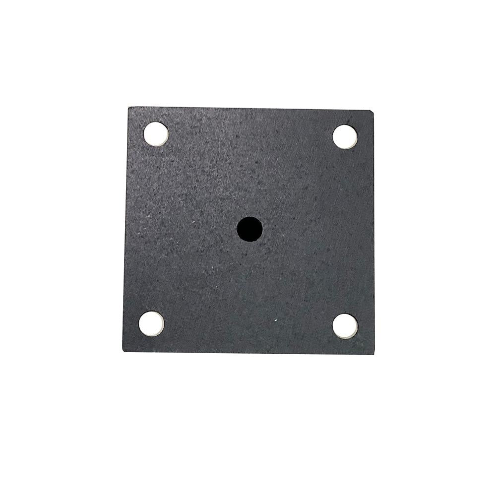Stalen tafelpoot 178 bij 80 cm en hoogte 75,5 cm  (3 x 3 cm)