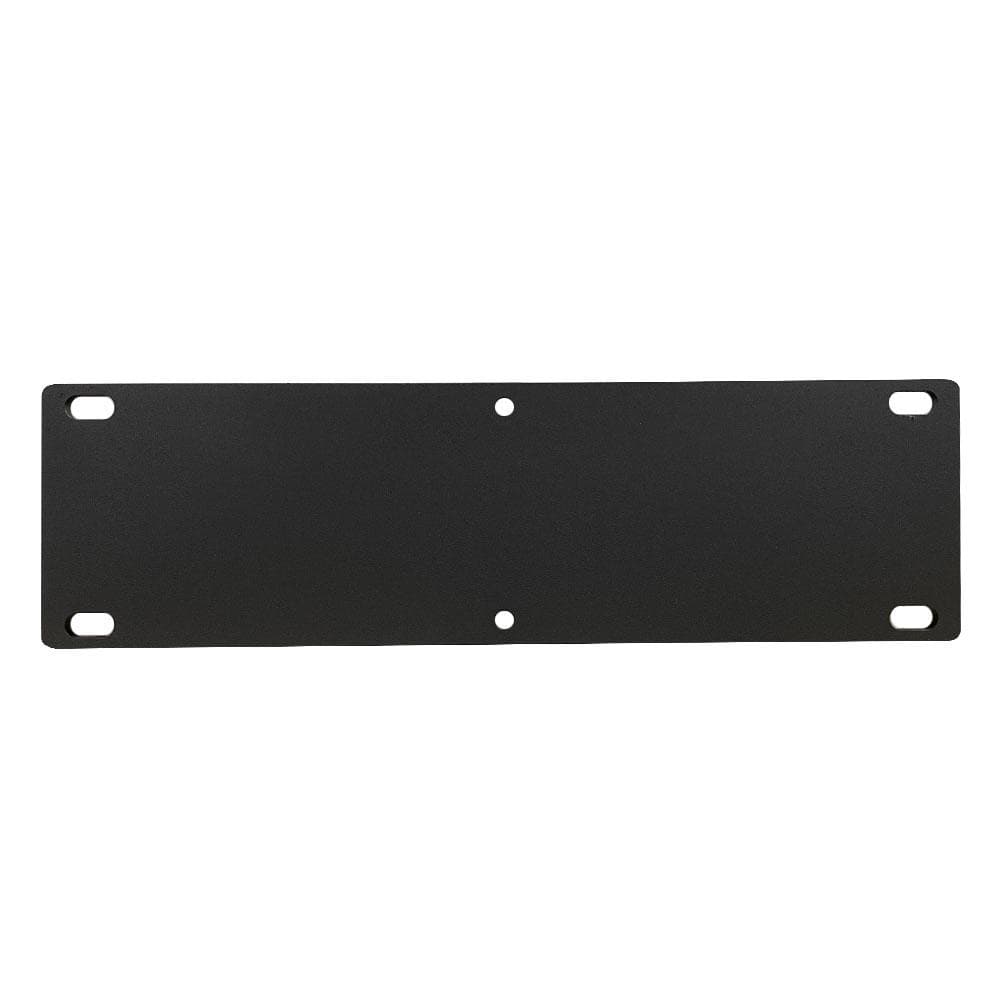 Stalen U tafelpoot zwart 38 bij 6 cm en hoogte 43 cm  (6 x 6 cm) - 2 stuks