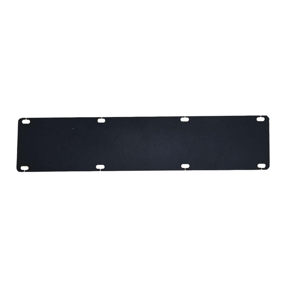 Stalen X-poot salon 55 bij 8 cm en hoogte 40 cm zwart (8 x 8 cm) - 2 stuks