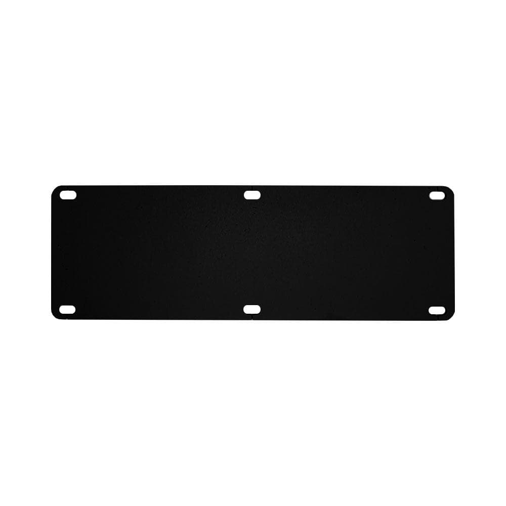 Stalen X-poten bank 38 bij 8 cm en hoogte 43 cm zwart (8 x 8 cm) - 2 stuks